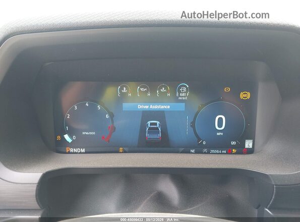 1FTFW3L57RFA03005 2024 FORD F150 Gray Вид задніх сидінь