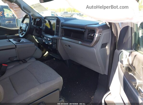 1FTFW3L59RKE01663 2024 FORD F150 Gray Вид салону спереду