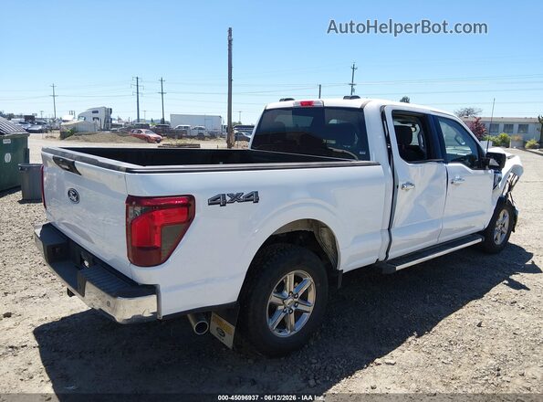 1FTFW3L84RKF66952 2024 FORD F150 Белый Задняя правая четверть