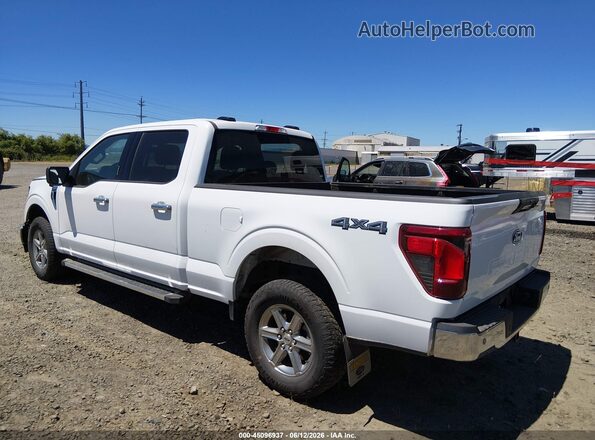 1FTFW3L84RKF66952 2024 FORD F150 Белый Задняя левая четверть
