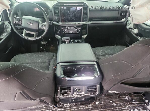 1FTFW3L87RFA12894 2024 FORD F150 Серый Вид панели приборов