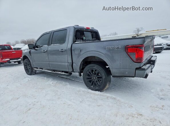 1FTFW3L87RFA12894 2024 FORD F150 Серый Задняя левая четверть
