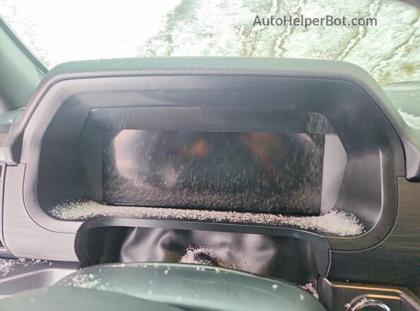 1FTFW3L87RFA12894 2024 FORD F150 Серый Вид щитка приборов