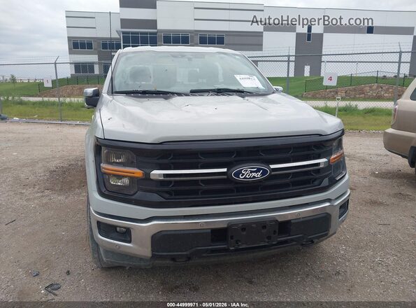 1FTFW3L88RKF04065 2024 FORD F150 Gray Instrument cluster view