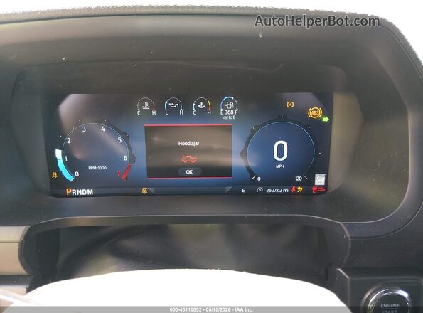 1FTFW3L88RKF19147 2024 FORD F150 Black Widok tylnych siedzeń