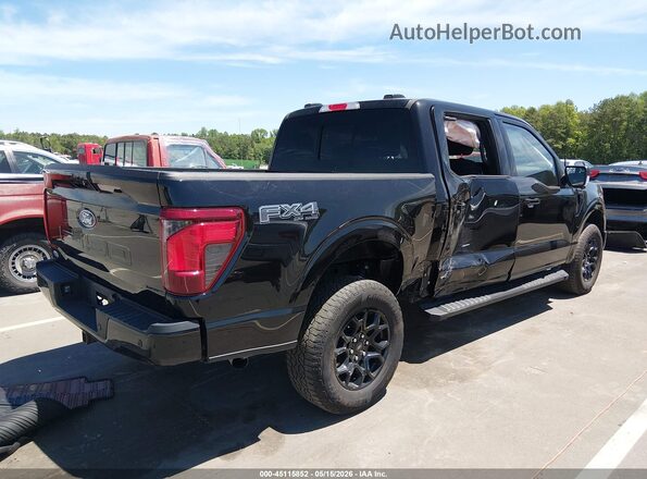 1FTFW3L88RKF19147 2024 FORD F150 Black Tył prawy