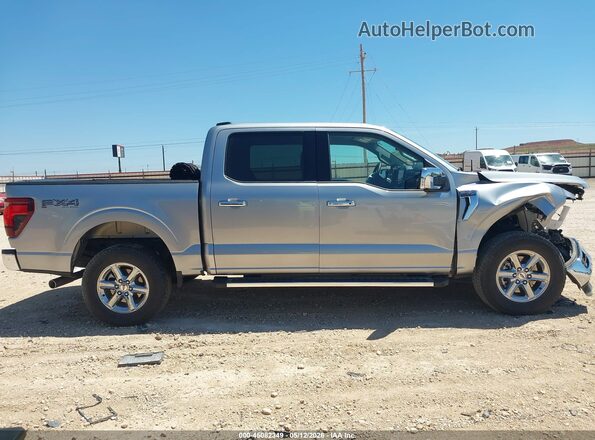 1FTFW3L89RKD93462 2024 FORD F150 Silver Вид задньої частини салону