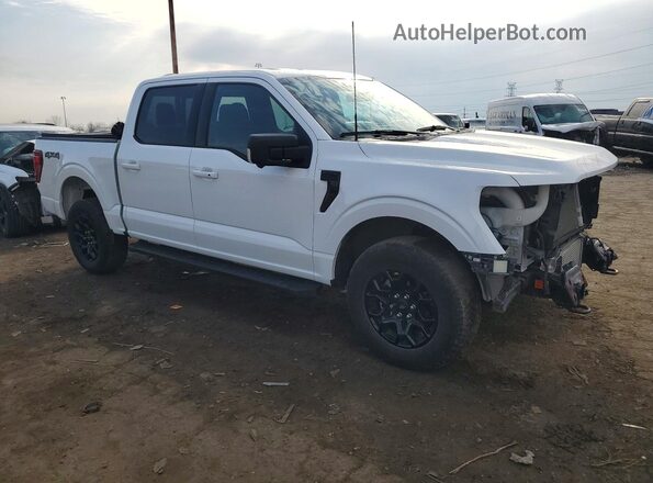 1FTFW3L89RKF80605 2024 FORD F150 White Przód prawy