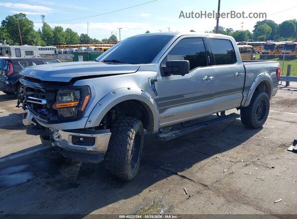 1FTFW3LD1RFA04772 2024 FORD F150 Silver Przód lewy