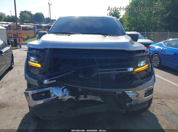 1FTFW3LD1RFA04772 2024 FORD F150 Silver Widok zestawu wskaźników