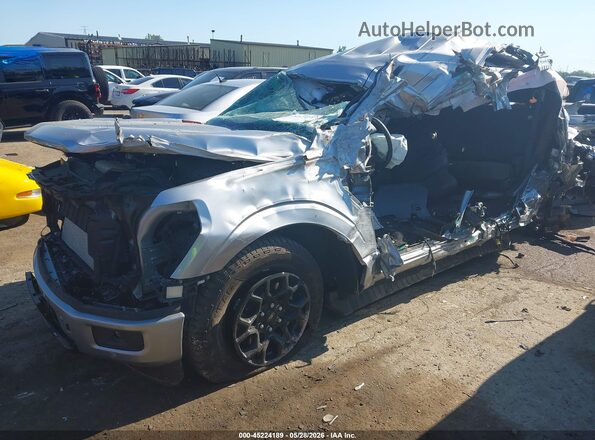 1FTFW3LD1RFA46195 2024 FORD F150 Silver Front left