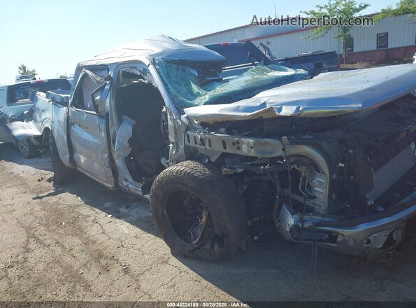 1FTFW3LD1RFA46195 2024 FORD F150 Silver Rear interior view