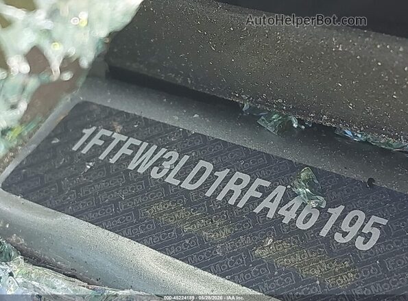 1FTFW3LD1RFA46195 2024 FORD F150 Silver Engine compartment view