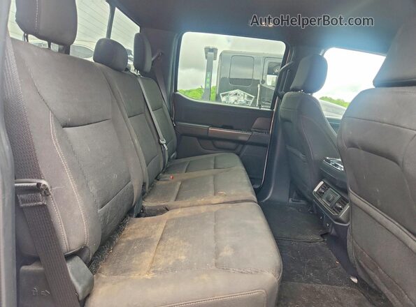 1FTFW3LD1RFA49436 2024 FORD F150 White Vista de los asientos traseros