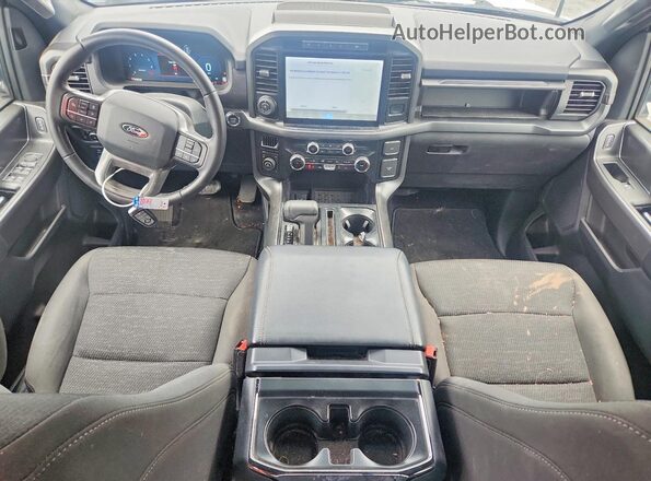 1FTFW3LD1RFA49436 2024 FORD F150 White Vista del salpicadero
