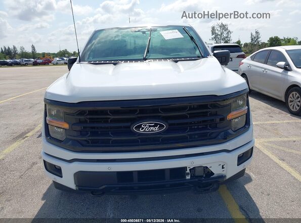 1FTFW3LD1RFC10528 2024 FORD F150 White წინა პანელის ხედი