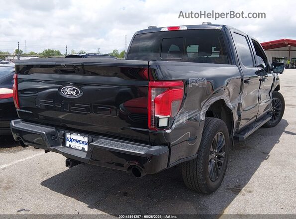 1FTFW3LD2RFB77796 2024 FORD F150 Black Rear right