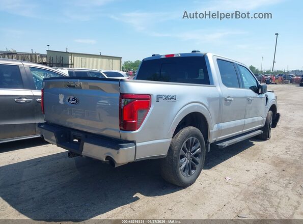 1FTFW3LD7RFB88406 2024 FORD F150 Silver უკანა მარჯვენა