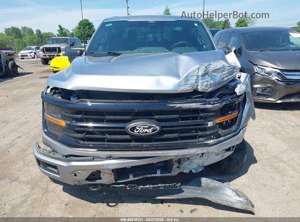 1FTFW3LD7RFB88406 2024 FORD F150 Silver ხელსაწყოთა პანელის ხედი