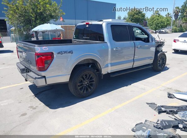 1FTFW3LD7SFB20340 2025 FORD F150 Серый Задняя правая четверть