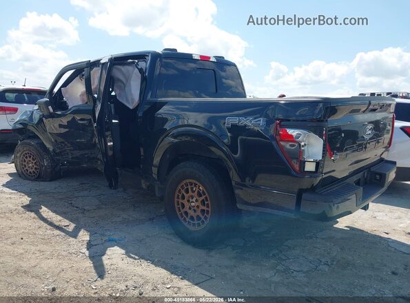 1FTFW3LD9RFA46655 2024 FORD F150 Black Հետևի ձախ