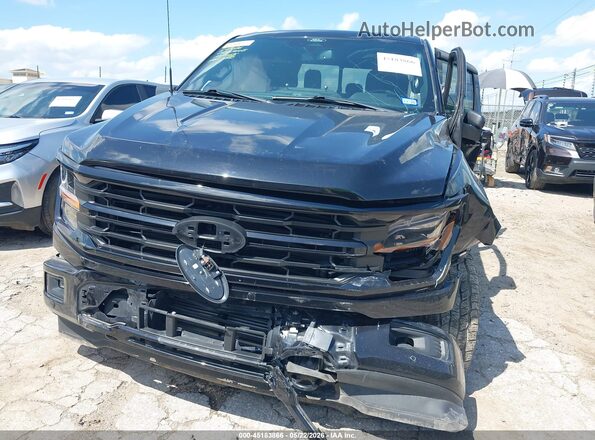 1FTFW3LD9RFA46655 2024 FORD F150 Black Սարքավորումների վահանակի տեսք
