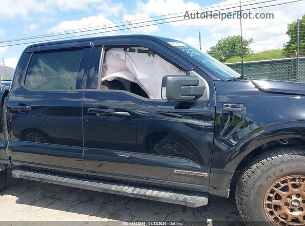 1FTFW3LD9RFA46655 2024 FORD F150 Black Սալոնի հետևի տեսք