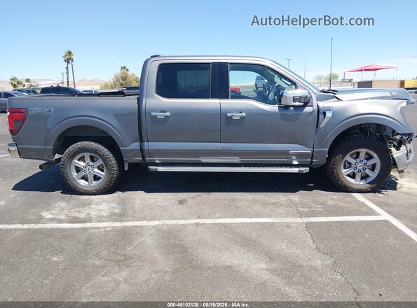 1FTFW3LD9SFA39663 2025 FORD F150 Gray უკანა სალონის ხედი
