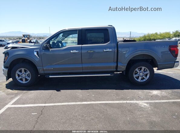 1FTFW3LD9SFA39663 2025 FORD F150 Gray სალონის 360-გრადუსიანი ხედი
