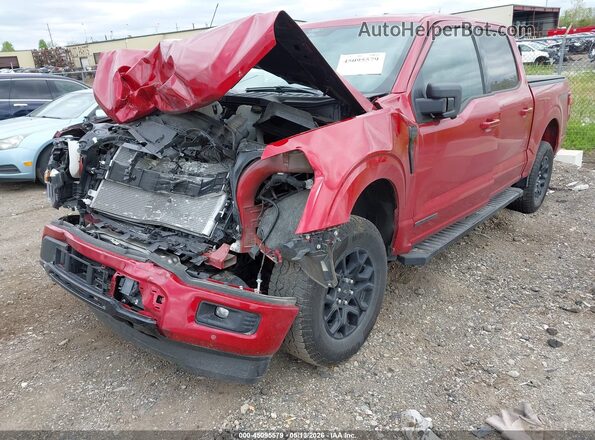1FTFW3LDXSFB74439 2025 FORD F150 Red Front left