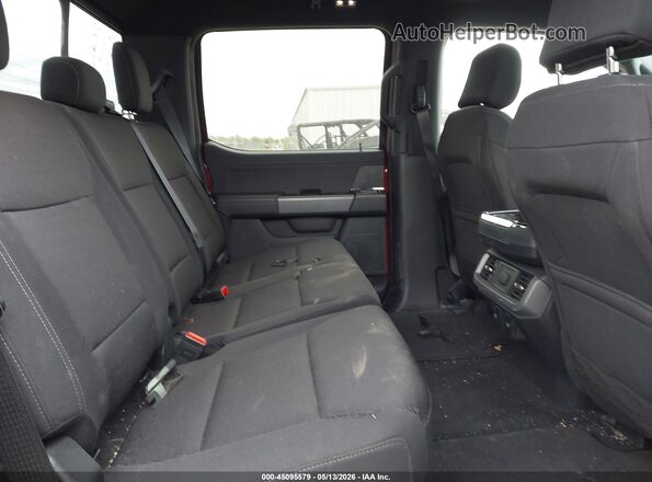 1FTFW3LDXSFB74439 2025 FORD F150 Red VIN sticker view