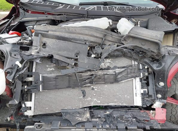 1FTFW3LDXSFB74439 2025 FORD F150 Red Rear view