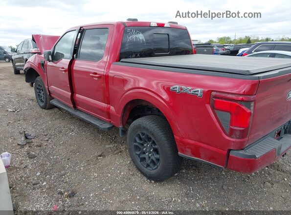 1FTFW3LDXSFB74439 2025 FORD F150 Red Rear left