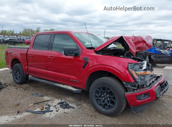 1FTFW3LDXSFB74439 2025 FORD F150 Red 360 interior view