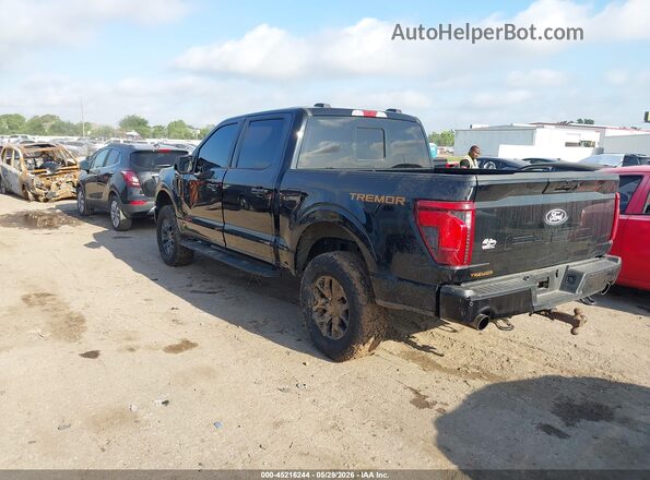 1FTFW4L51SFC40018 2025 FORD F150 Black Задня ліва чверть