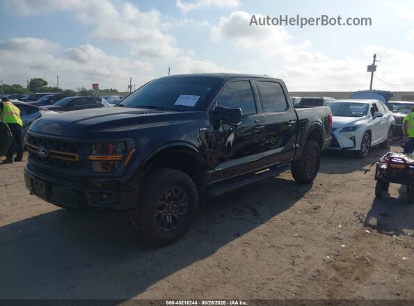 1FTFW4L51SFC40018 2025 FORD F150 Black Передня ліва чверть