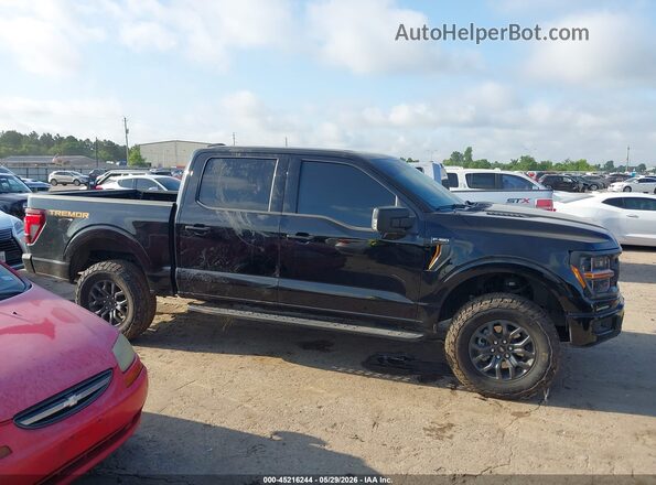 1FTFW4L51SFC40018 2025 FORD F150 Black Вид задньої частини салону
