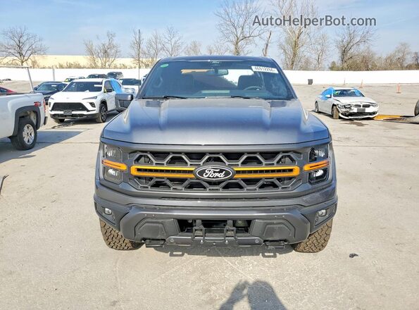 1FTFW4L57SFC29105 2025 FORD F150 Gray Front view