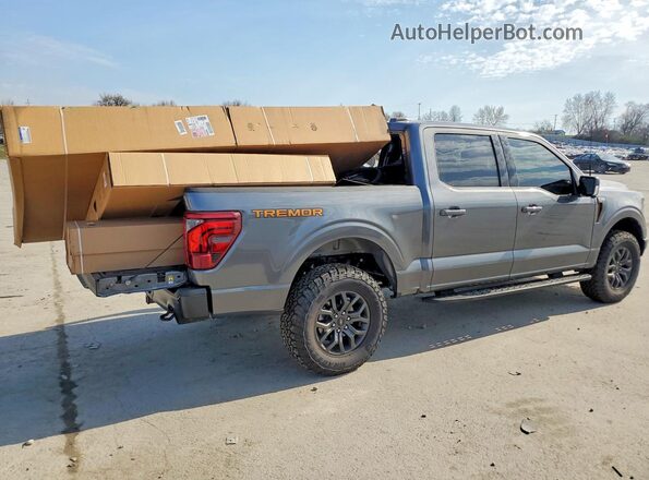 1FTFW4L57SFC29105 2025 FORD F150 Gray Rear right
