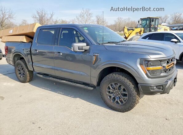1FTFW4L57SFC29105 2025 FORD F150 Gray Front right