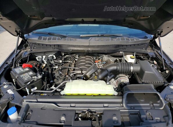 1FTFW4L57SFC29105 2025 FORD F150 Gray Rear interior view