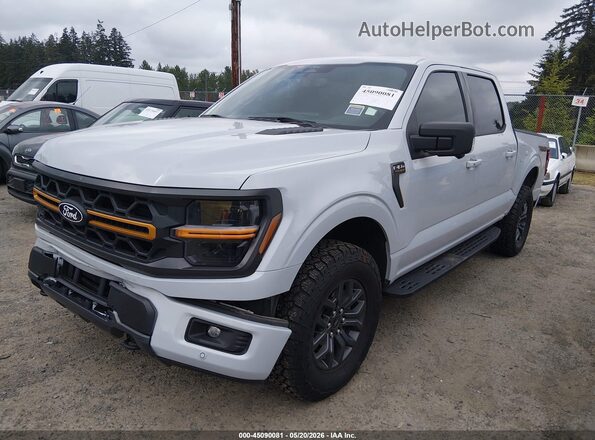 1FTFW4L84SFA59358 2025 FORD F150 Gray Przód lewy