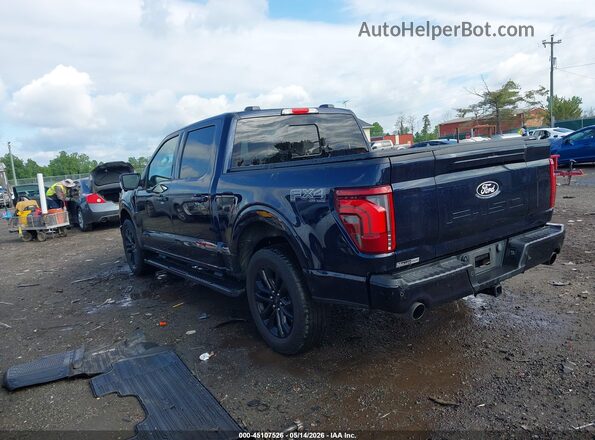 1FTFW5L58RFB44922 2024 FORD F150 Синий Задняя левая четверть