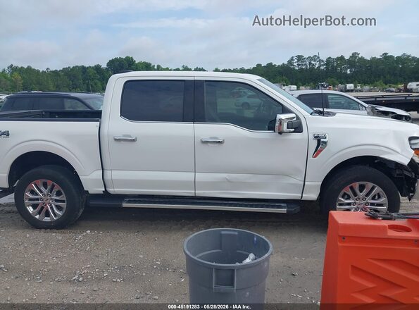 1FTFW5L85RFA70336 2024 FORD F150 Белый Вид задней части салона