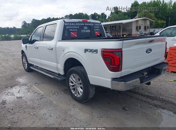 1FTFW5L85RFA70336 2024 FORD F150 Белый Задняя левая четверть