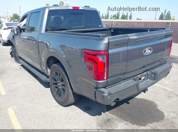 1FTFW5LD0RFB48244 2024 FORD F150 Серый Задняя левая четверть