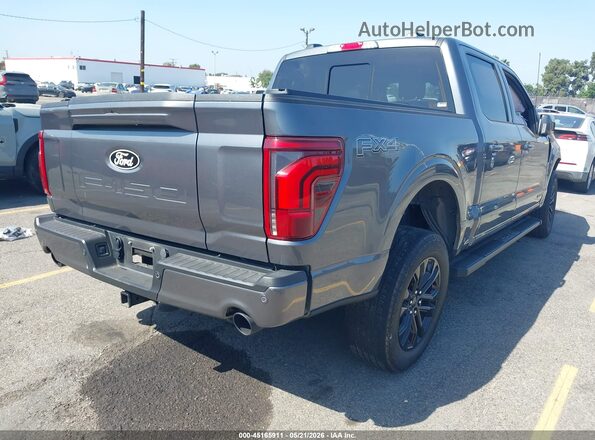 1FTFW5LD0RFB48244 2024 FORD F150 Серый Задняя правая четверть