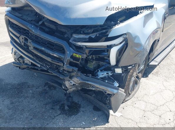 1FTFW5LD0RFB48244 2024 FORD F150 Серый Вид спереди