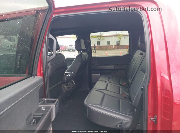 1FTFW5LD4RFB84969 2024 FORD F150 Red Widok naklejki z numerem VIN