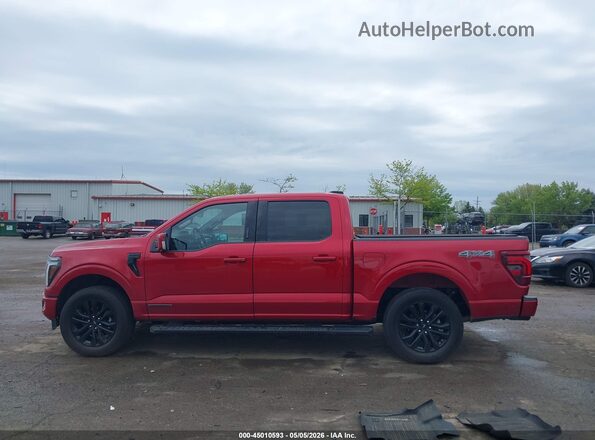 1FTFW5LD4RFB84969 2024 FORD F150 Red Widok wnętrza 360 stopni
